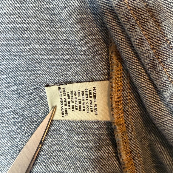 Ralph Lauren Polo Distressed Blue Denim Trucker Jacket (A) - Picture 8 of 15